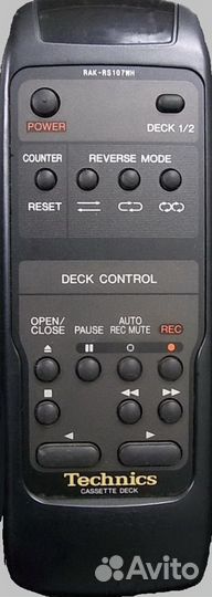 Пульт для кассетной деки Technics RS-TR575 / 373