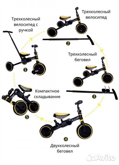 Продам беговел -велосипед bubaGo