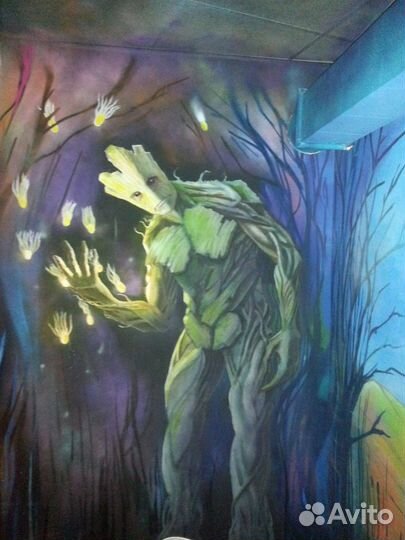 Роспись стен (Художественное оформление) Граффити