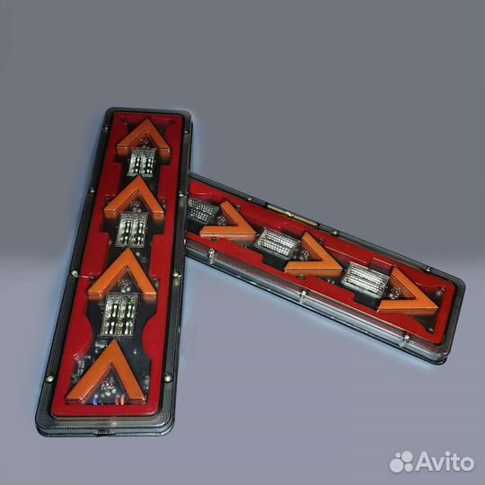 Задние светодиодные фонари на Газель и грузовики