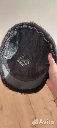 Мужская норковая кепка