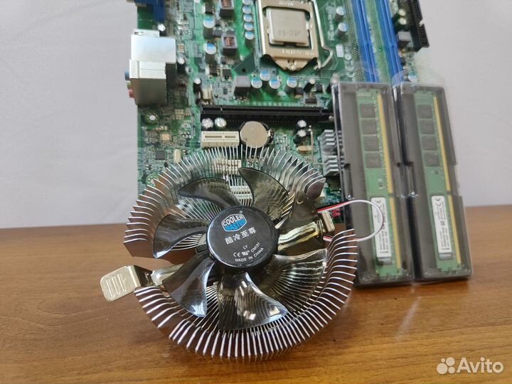 Материнская плата 1155+ E3-1270+16Gb+Кулер TDP95Вт