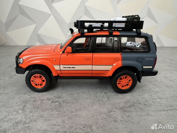 Модель авто toyota land cruiser 80 off-road