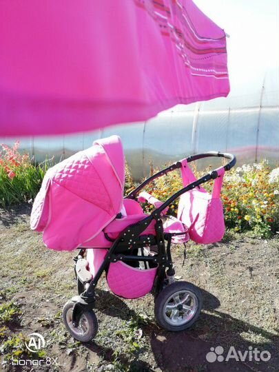 Коляска зима/лето для принцессы (трансформер)