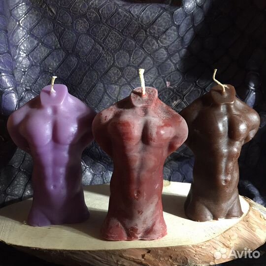 Свечи воск пчелиный в ассортименте