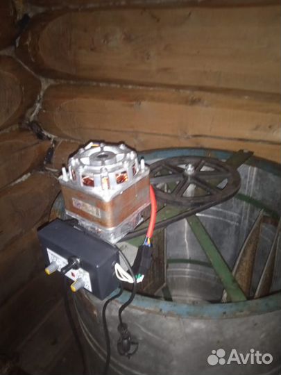 Медогонка 2х рамочная с электроприводом