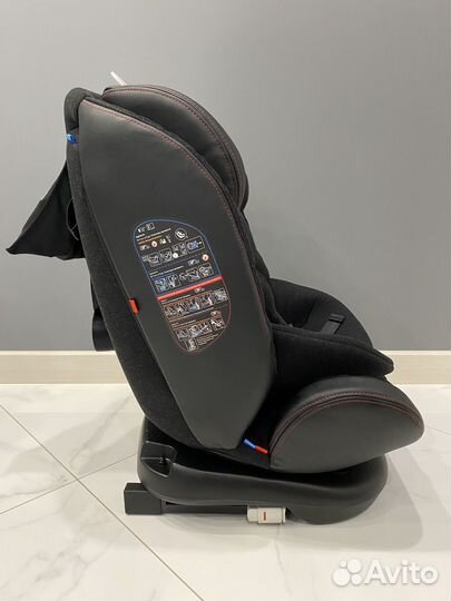 Детское Автокресло Baby Care Shelter цв.чер и сер