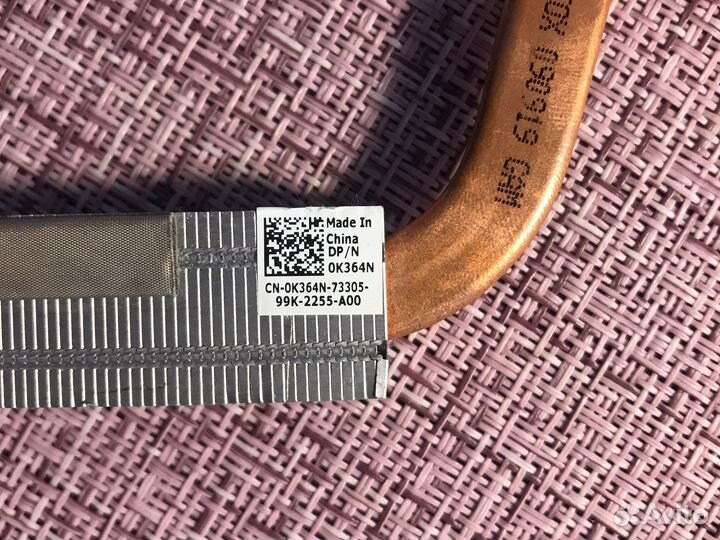 Радиатор для ноутбука dell 1545