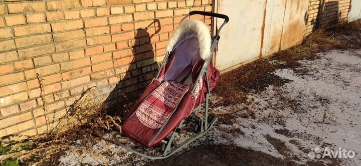 Санки-коляска Pikate Скандинавия