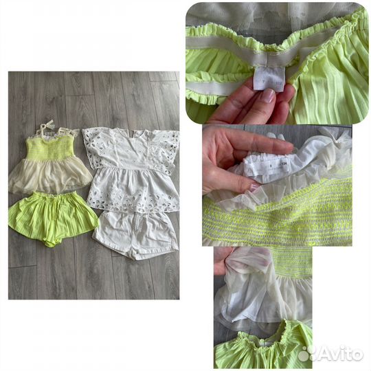 Вещи для девочки 122-134 zara, h&m, rezerved