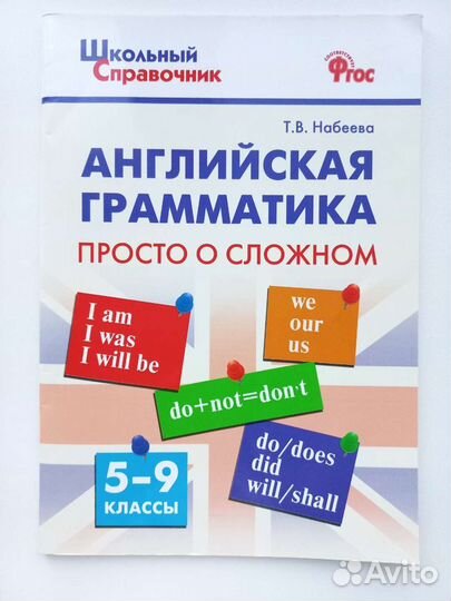 Школьный справочник по английской грамматике