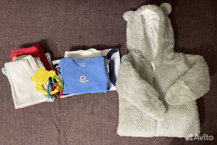 Вещи пакетом на мальчика от 0-12 мес