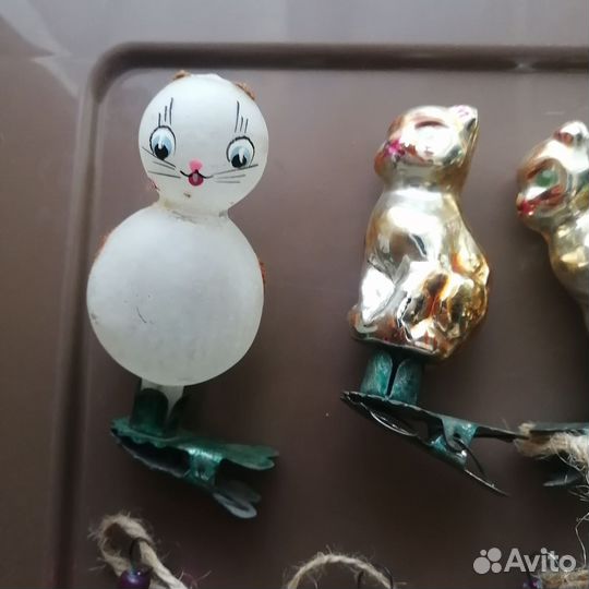 Елочные игрушки СССР