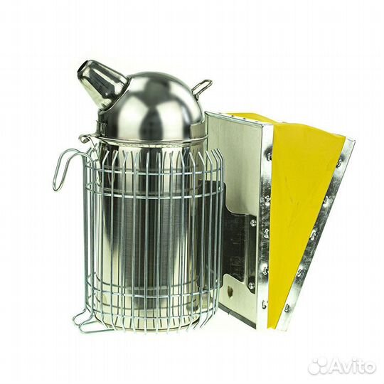 Дымарь пчеловода H250 D100 (нж., защита цинк, мех