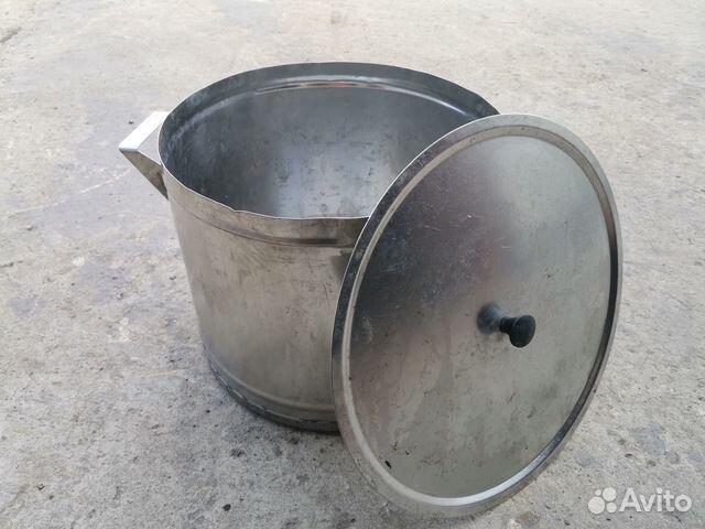 Кастрюля из нержавейки 40 литров