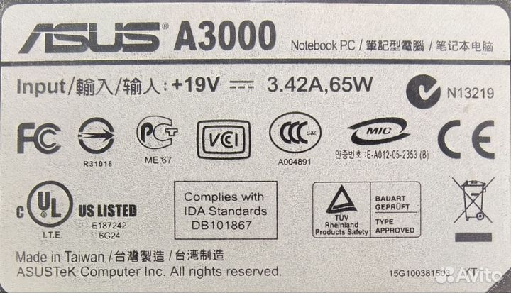 Asus A3000