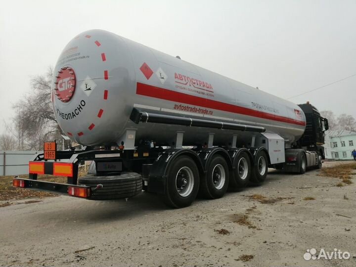 Полуприцеп газовоз GT7 ППЦТ-48, 2023