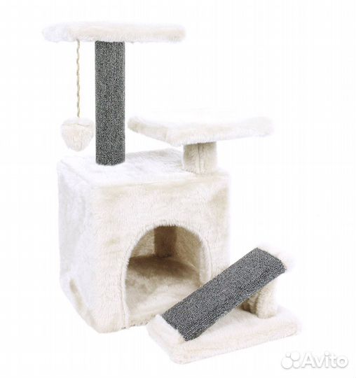 Новый Домик для кошки с когтеточкой и лежанкой