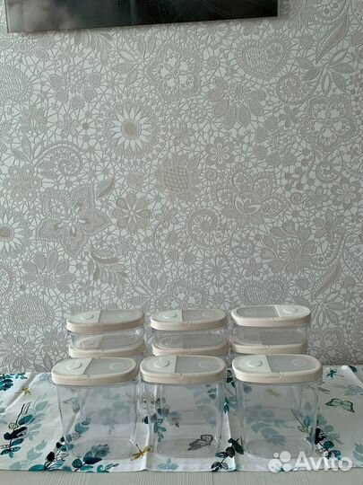 Набор контейнеров для хранения сыпучих продуктоа