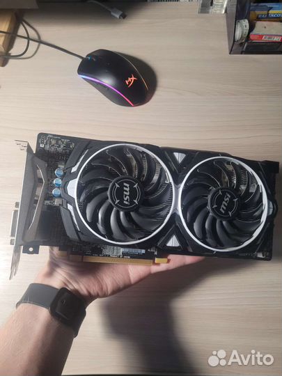 Видеокарта rx580 4gb