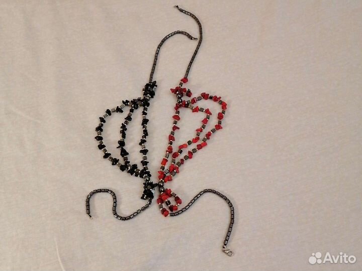 Бусы из натуральных камней