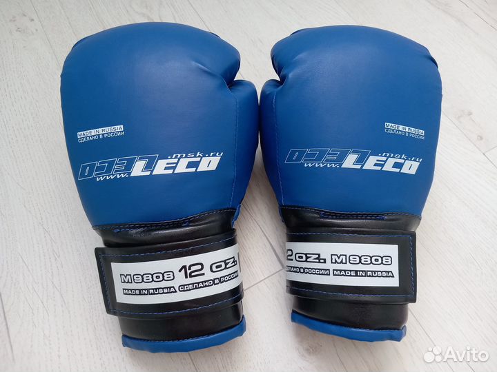 Боксерские перчатки 12 oz кожа