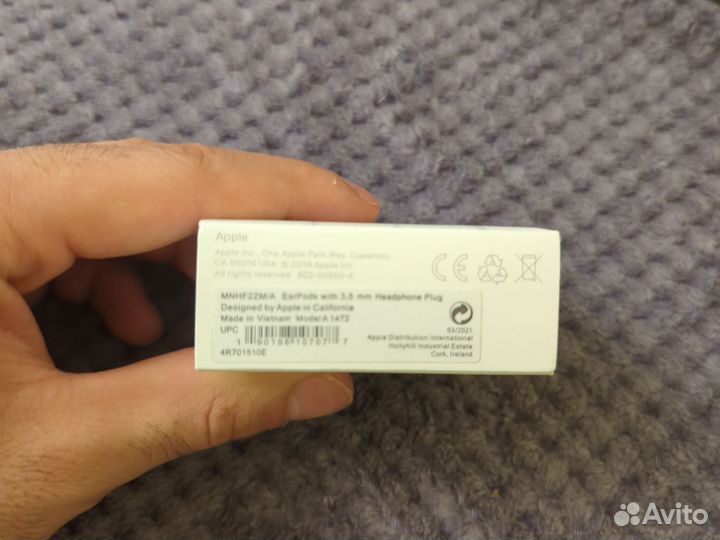 Наушники apple earpods 3 5 мм