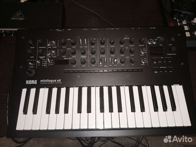 Синтезатор korg minilogue xd