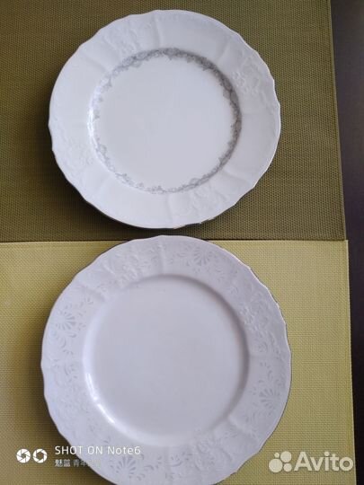 Фарфоровые тарелки Чехия