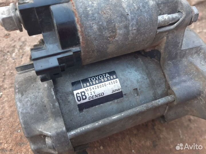 Стартер на тойота авенсис 2