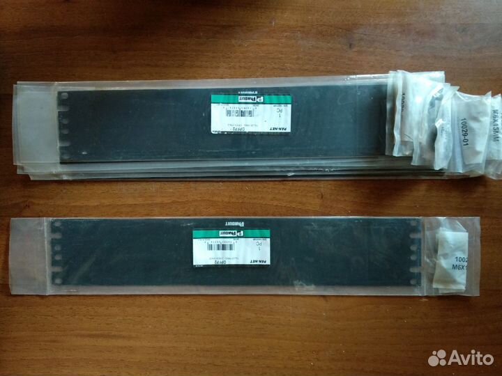 Патч-панель, Заглушки и органайзер