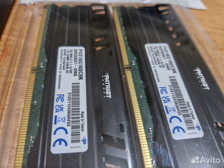 Оперативная память ddr3 16 gb patriot viper 3