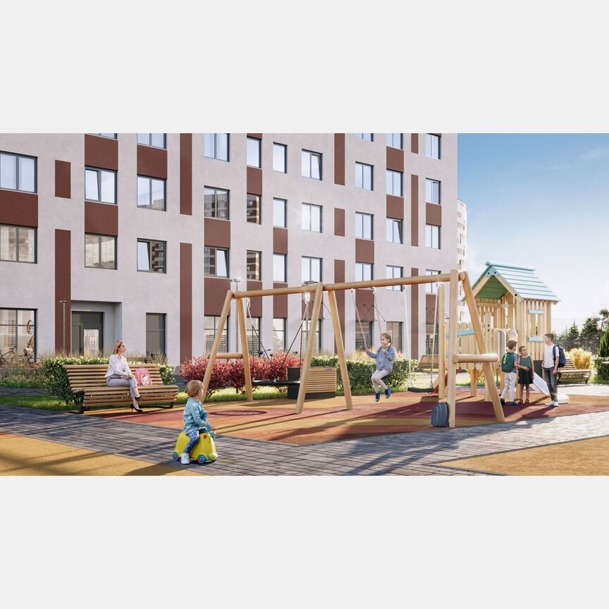 1-к. квартира, 33,3 м², 18/25 эт.