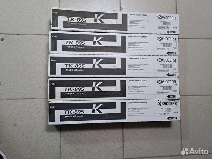Картриджи Kyocera TK-895 K