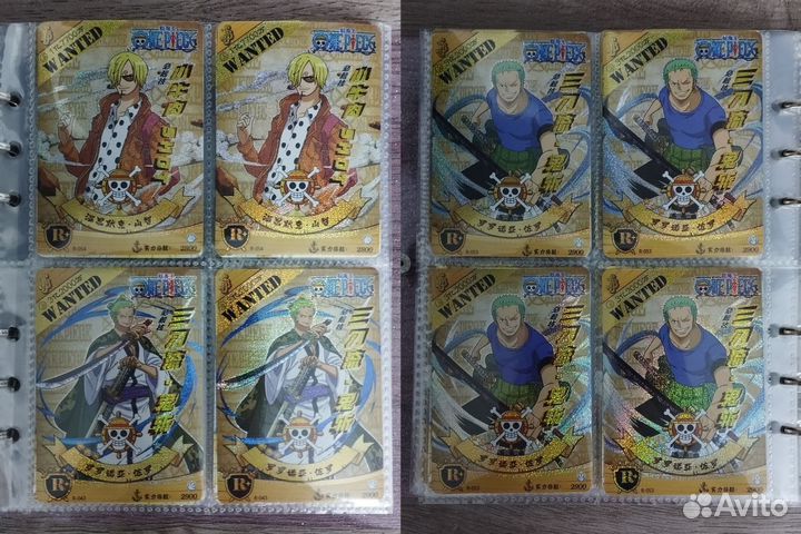 Коллекционные карточки ван пис и др