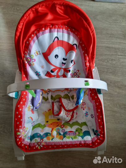 Детские качели шезлонг