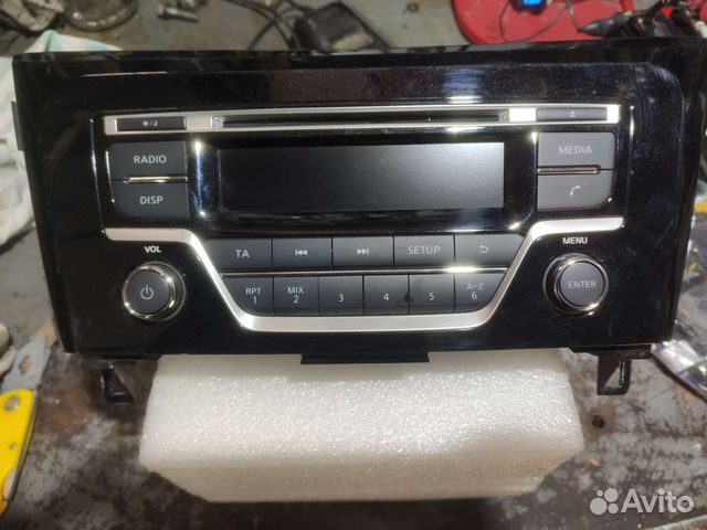 Штатная магнитола на nissan qashqai