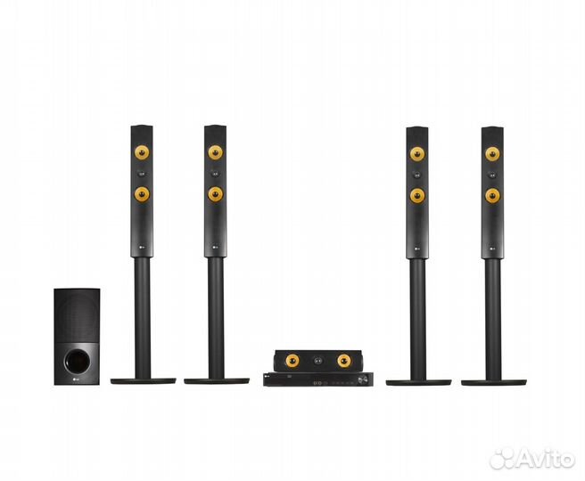 Blu-Ray 3D Домашний кинотеатр с караоке LG LHB755