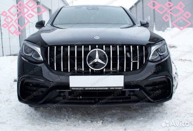 Бампер передний GLC Coupe C253 63 амг