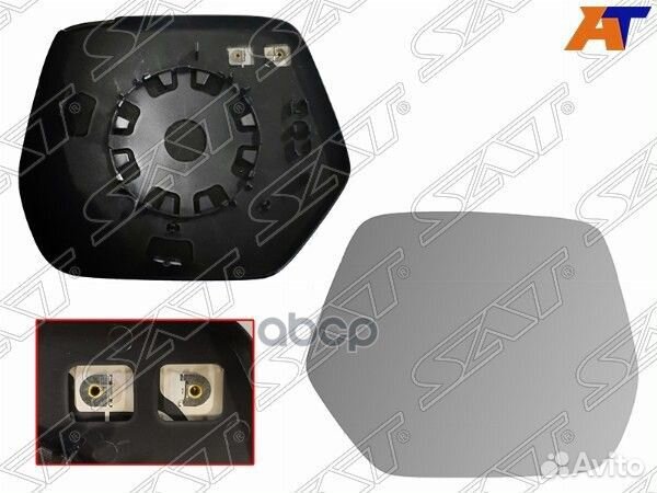 Полотно зеркала honda CR-V 12-18 RH асферическо