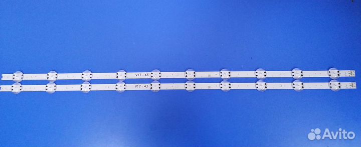 0102 Комплект подсветки LG 43 V17 ART3