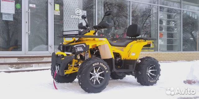 Квадроцикл Motoland Wild Track X 200 PRO с лебедко