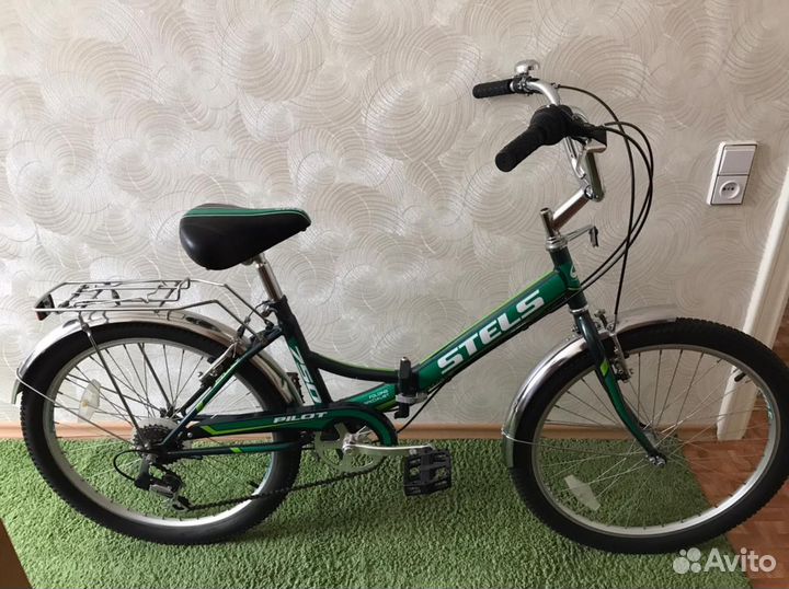 Велосипед stels pilot складной 6 скоростей