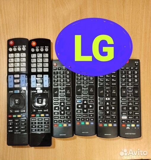 Пульт LG для телевизора LG, новый