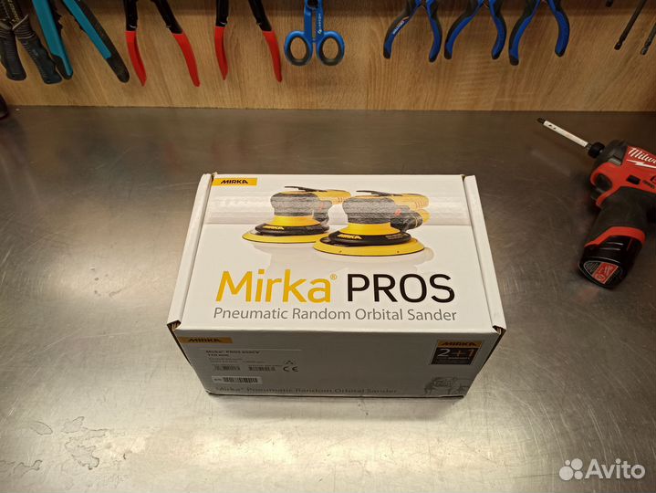 Mirka pros 650CV эксцентриковая пневмо