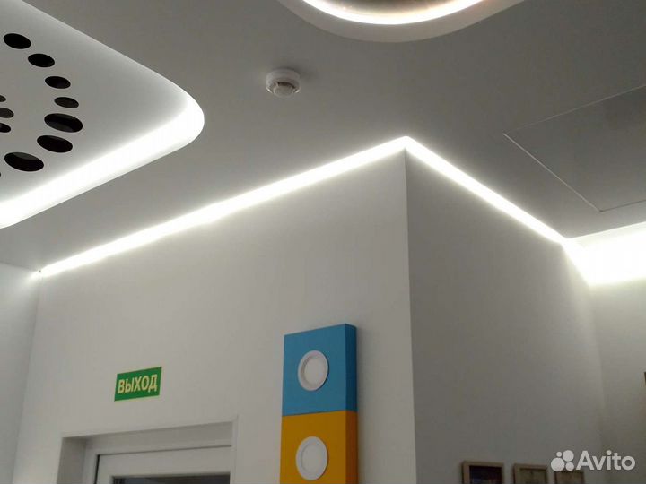 Парящий профиль для Натяжных потолков