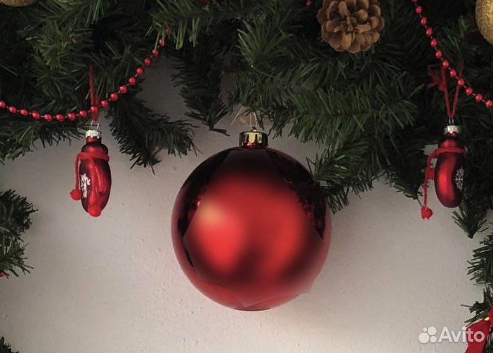 Ёлочные шары большие
