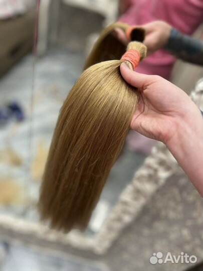 Волосы для наращивания 55 см