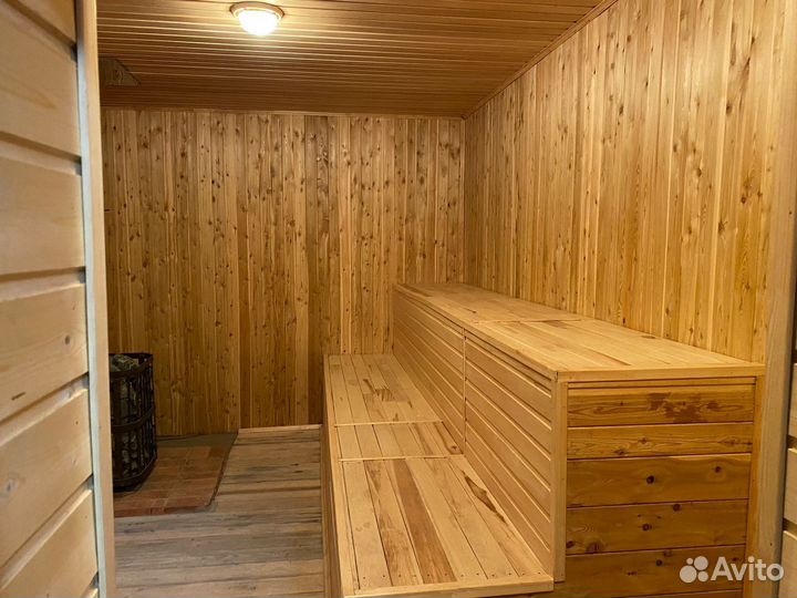 Русская баня (сауна) на дровах
