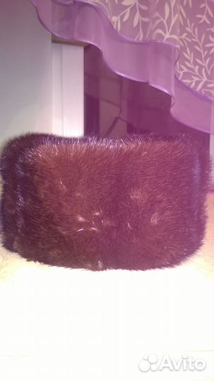 Норковая шапка мужская, р-р 56 65 торг